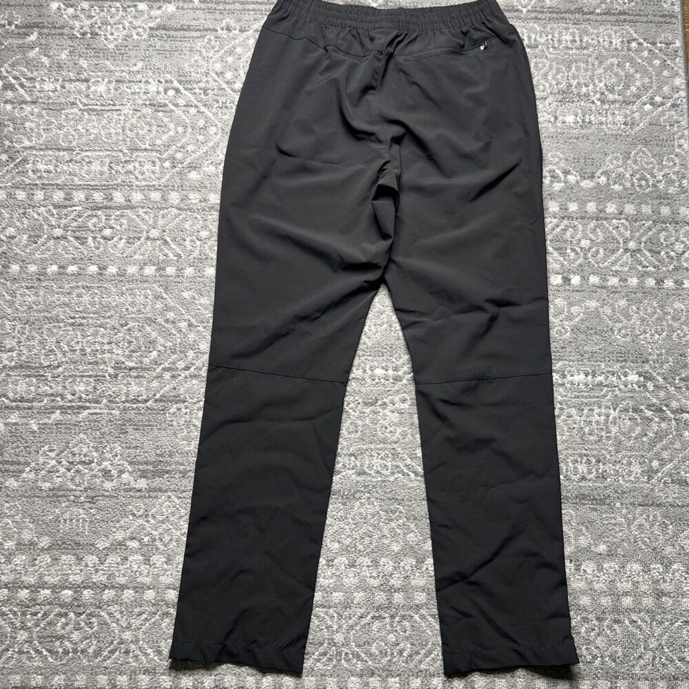New Balance Track Pants Men's Large Black Reflective Lightweight Zip Ankle - Picture 8 of 9